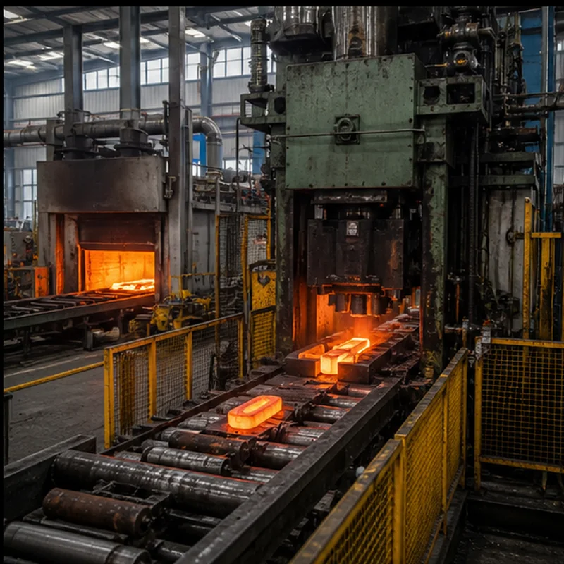Automated hot-forging line for horseshoesslider_item_1