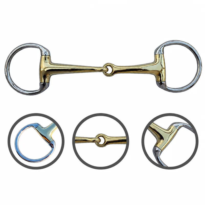 Stainless Steel Loose Ring Horse Bit for Professional Equestrian Racing and Riding — RJI-HREB-1101, product image 4