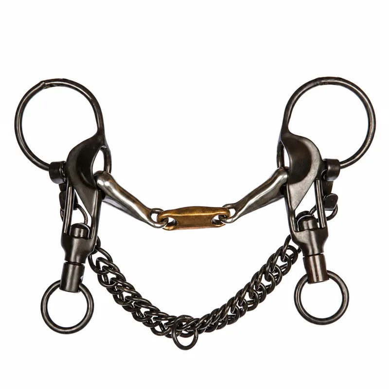 German Silver Horse Bit Made in Pakistan — RJI-GSB-0772, product image 5