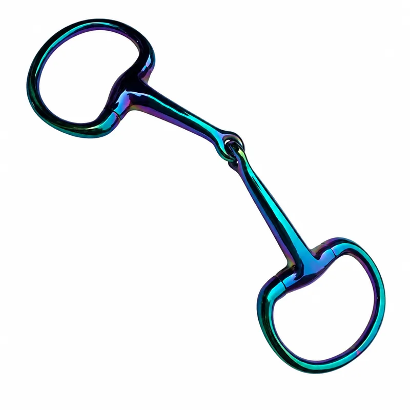Stainless Steel Eggbutt Horse Bit with Solid Jointed Mouth — RJI-HREB-1105, product image 5