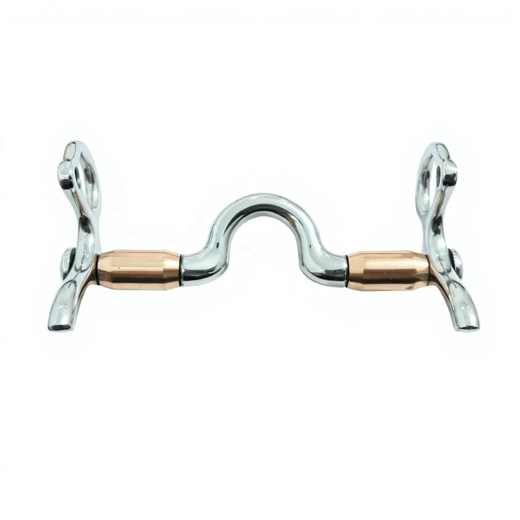 Stainless Steel Horse Bit Copper Roller Snaffle — rj-0563, product image 5