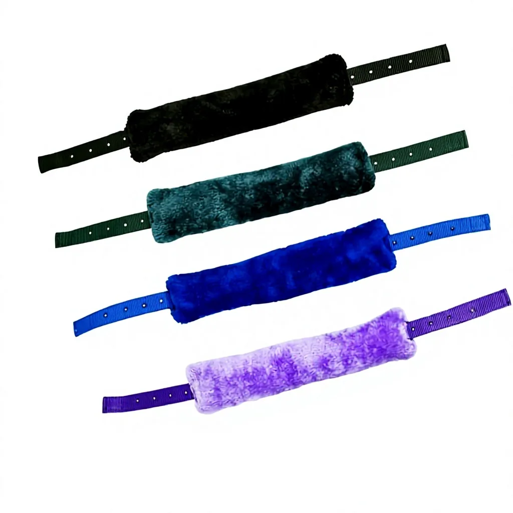 Fleece Padded Nylon Horse Halter Adjustable Equine Headcollar Lightweight — RJ-3463723, product image 2