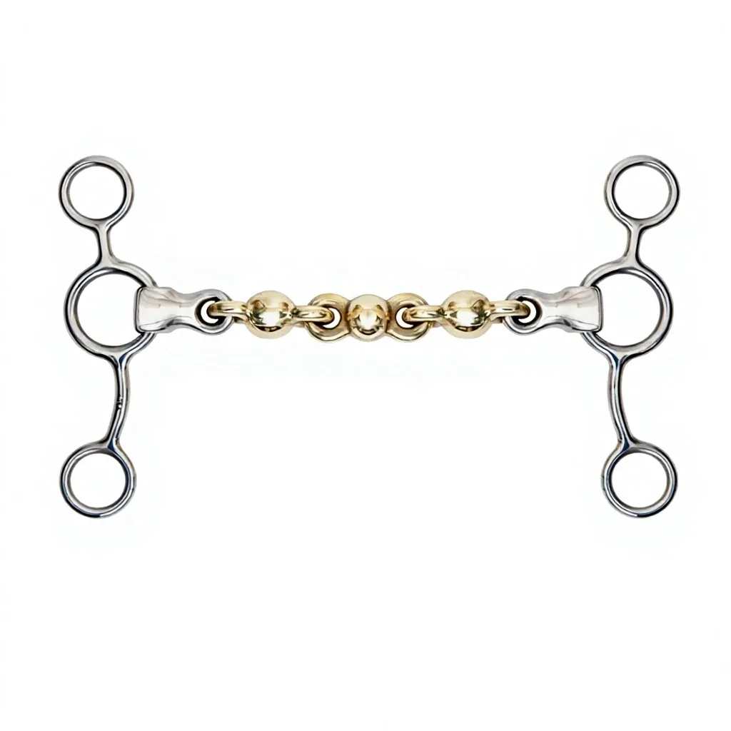 Stainless Steel Tom Thumb Waterford Western Horse Bit with Snaffle Mouth and Custom Logo