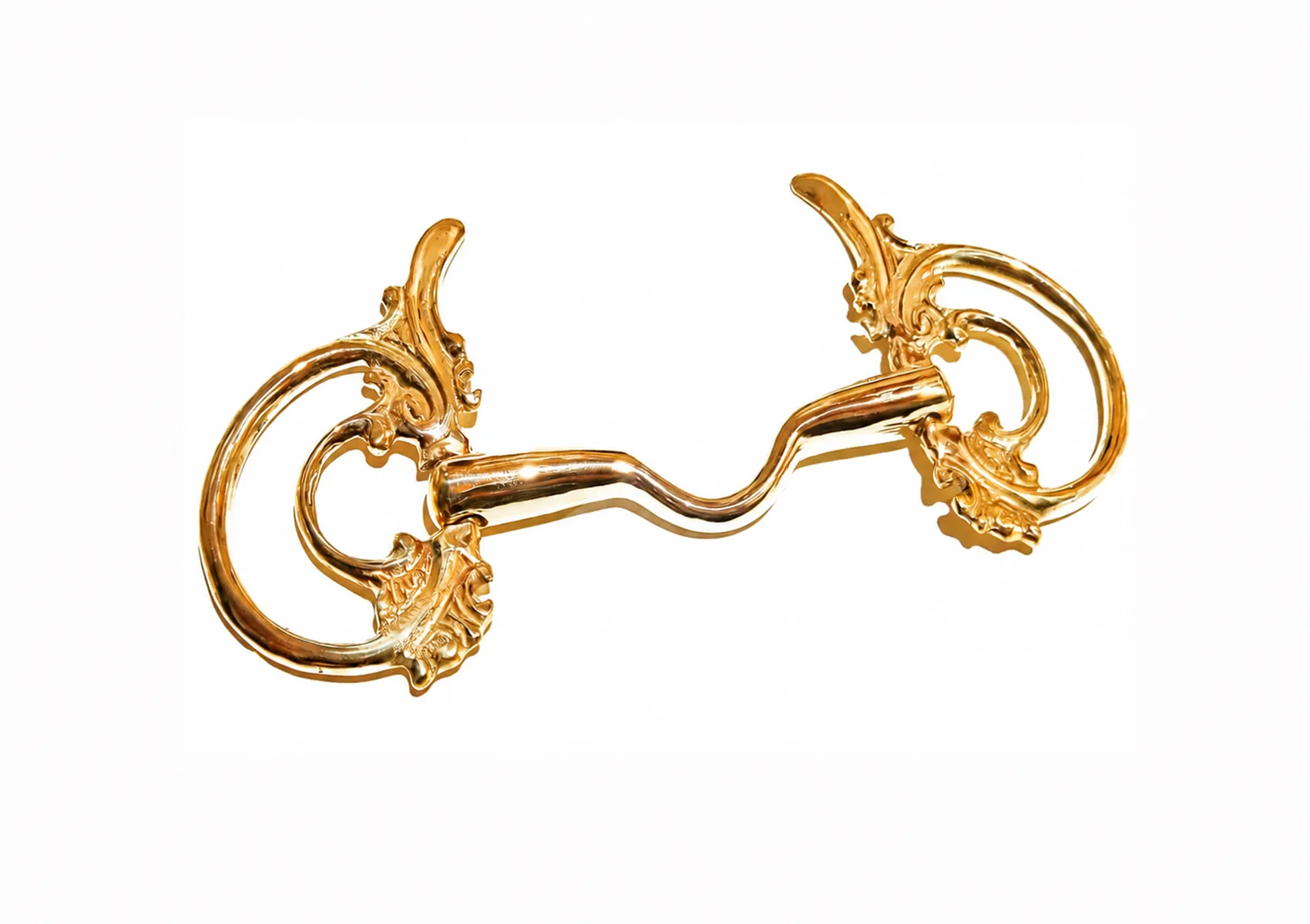 German Silver Baroque Horse Bit — RJ-0553, product image 3