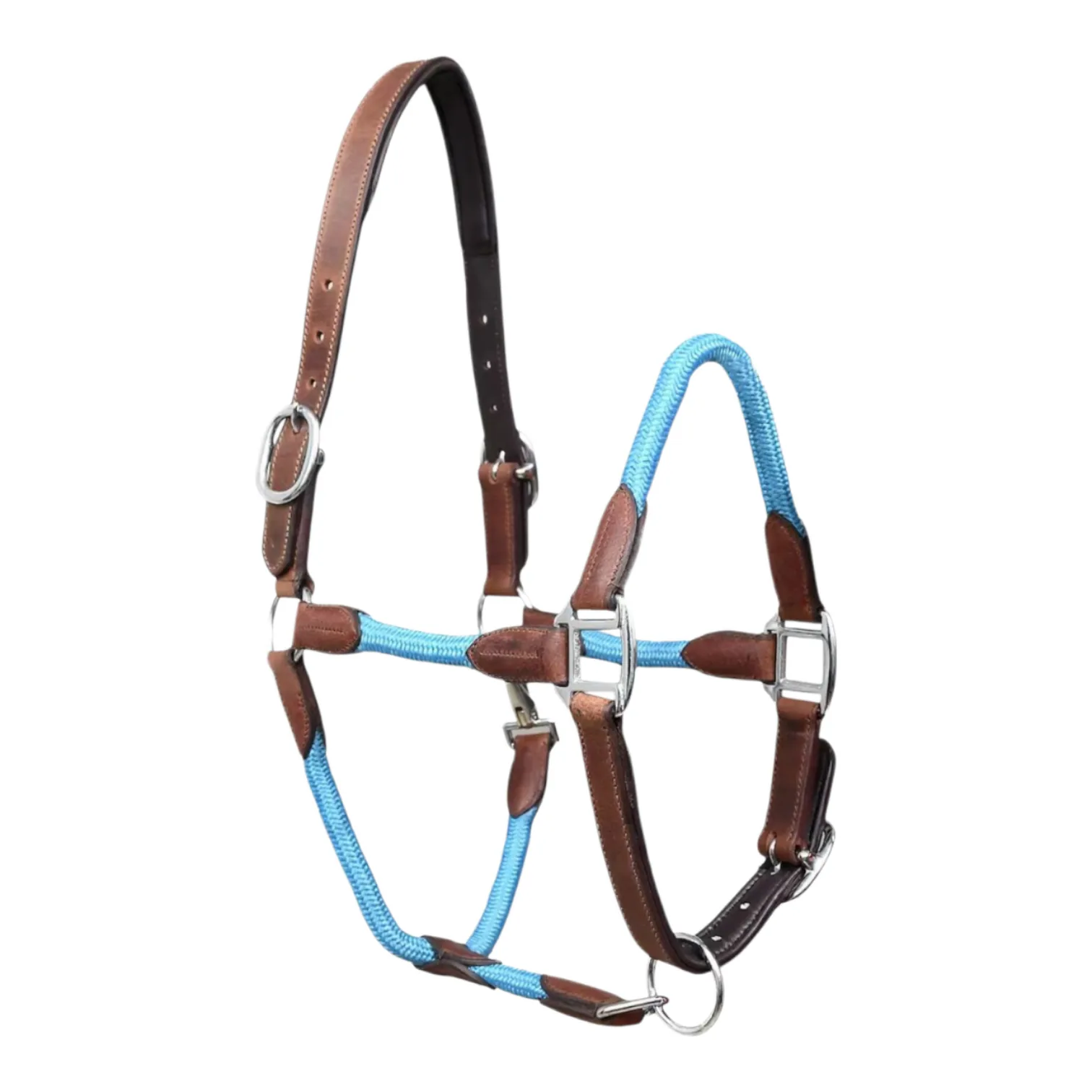 Adjustable PP Nylon Horse Halter with Metal Hardware