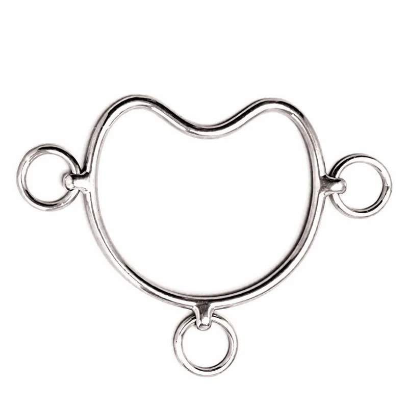 German Silver Chifney Horse Bit in Stainless Steel — RJI-GSB-2006, product image 2
