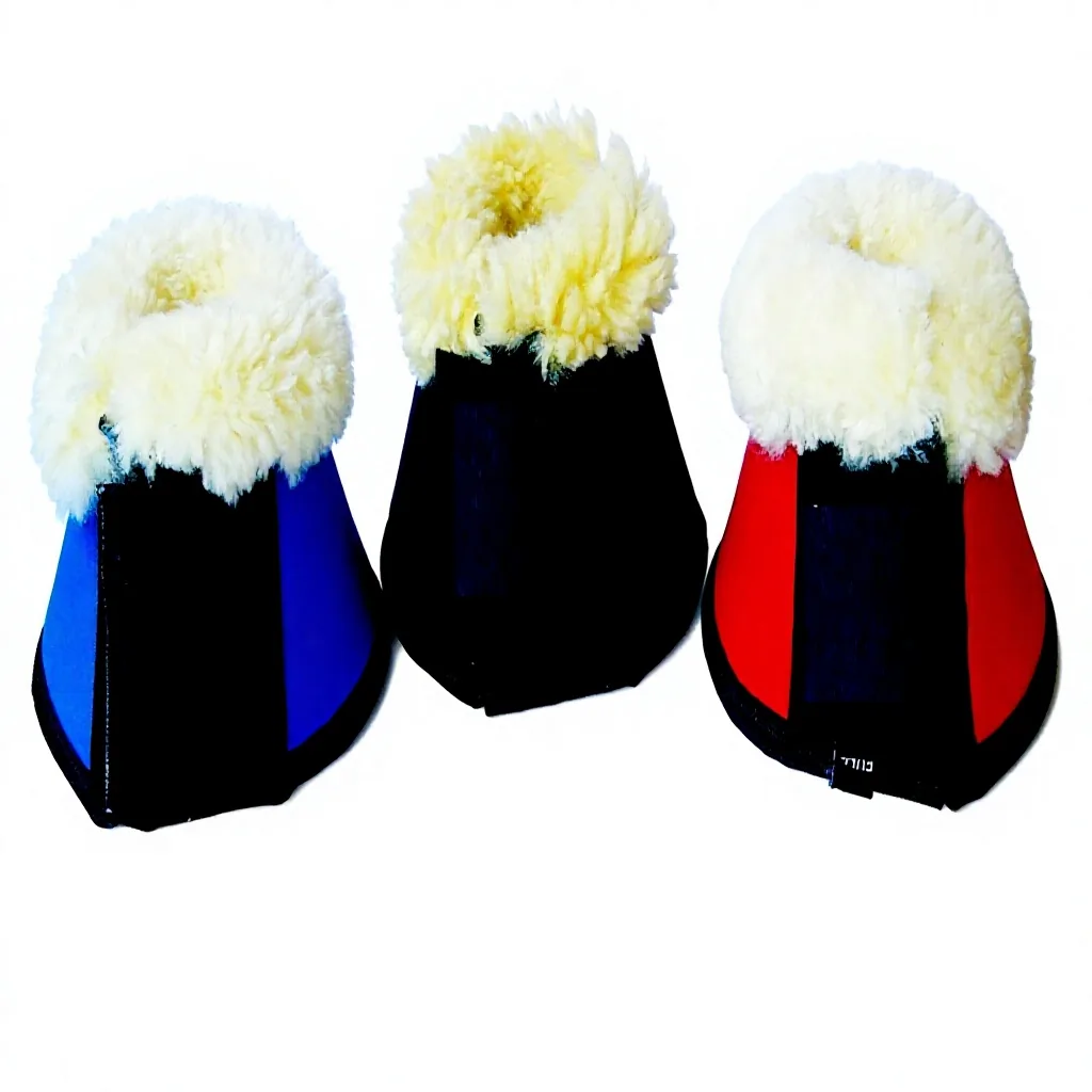 Horse Bell Boots Equestrian Hoof Protective Covers — RJ-9853I, product image 4