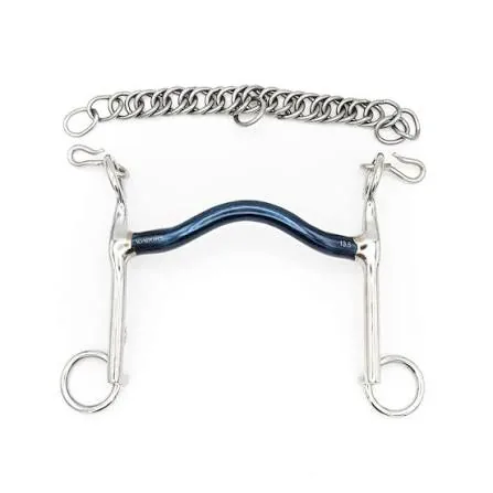 Weymouth Blue Horse Driving Bit Stainless Steel Sweet Iron Mouth — RJ-0546, product image 2