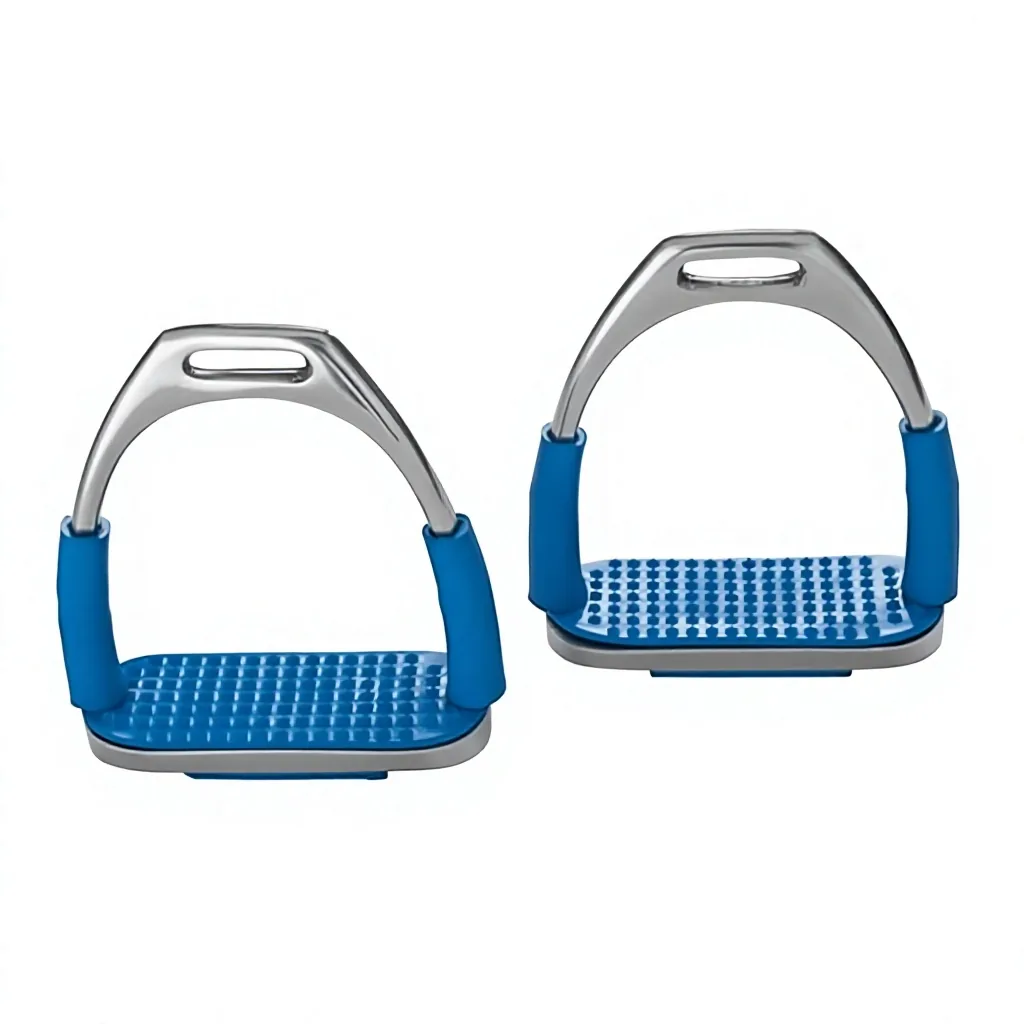RELIA Stainless Steel and Aluminum Horse Riding Stirrups, 6 Colors, Custom Logo and Sizes — RJ-ss-2229, product image 4