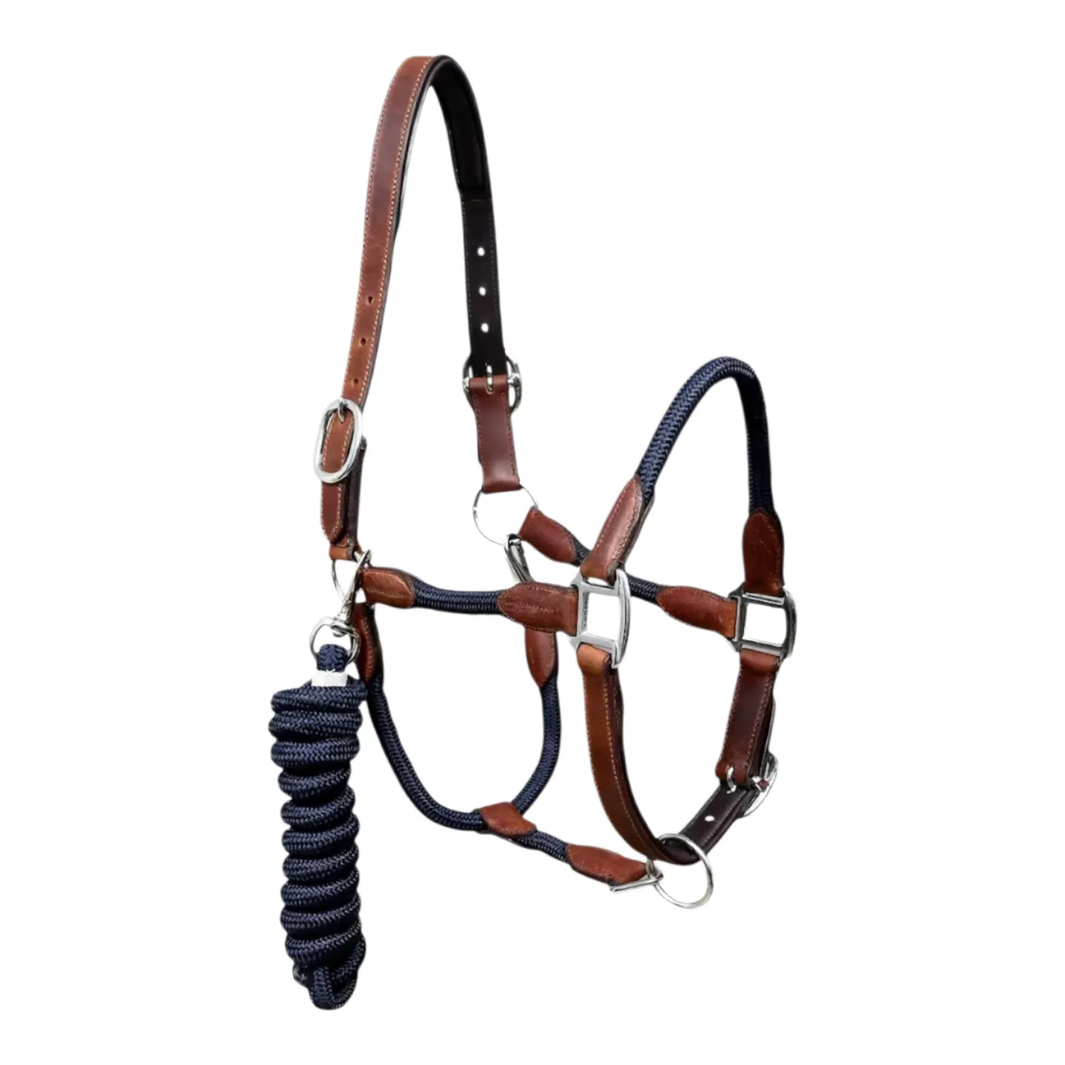 Adjustable PP Nylon Horse Halter with Metal Hardware — RJ-K46732, product image 2