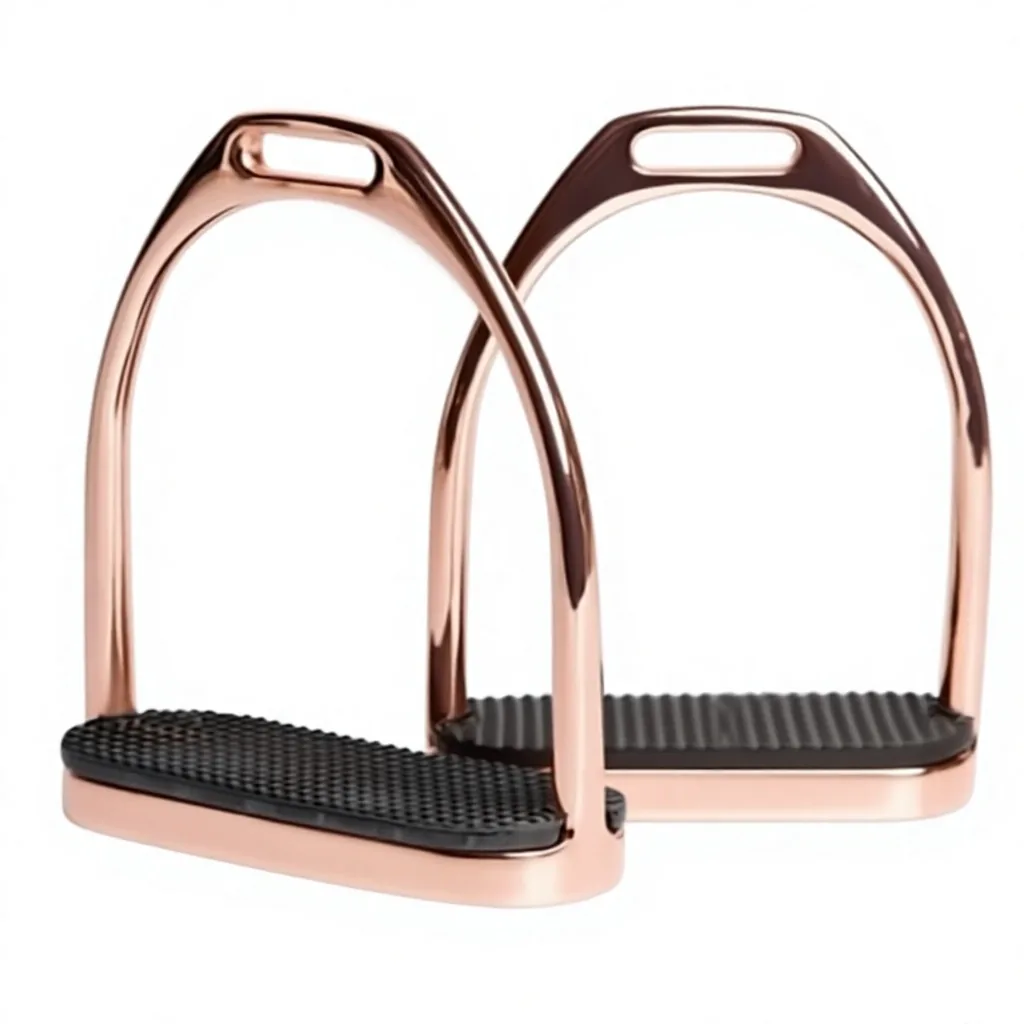 RELIA Stainless Steel and Aluminum Horse Riding Stirrups, 6 Colors, Custom Logo and Sizes — RJ-ss-2229, product image 6