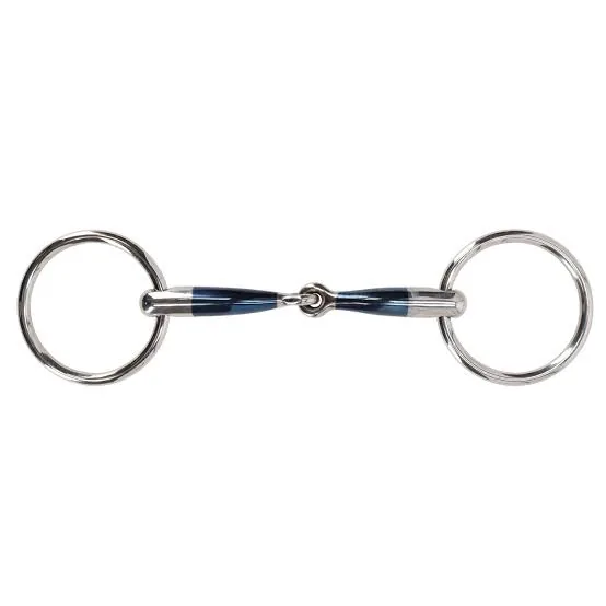 Custom Logo Stainless Steel Loose Ring Horse Snaffle Bit — RJ-5015, product image 6