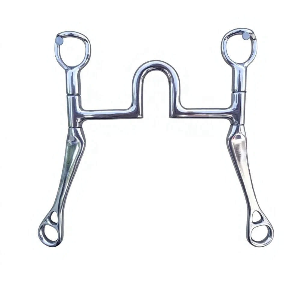 Long or Short Shank Horse Correction Bit with Ported Mouth — RJ-05027, product image 6