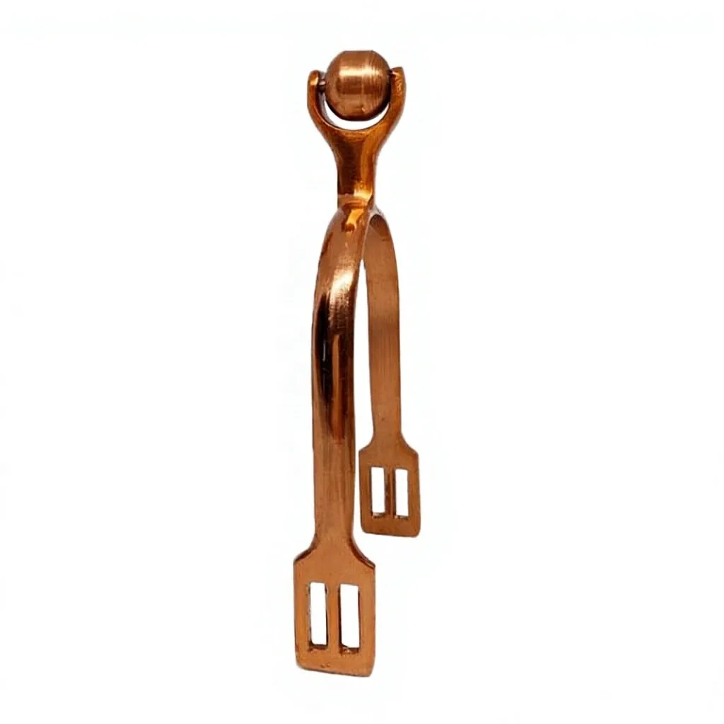 Rose Gold Customized Logo Design Horse Spurs Waterproof Stainless Steel — RJ-2912, product image 3