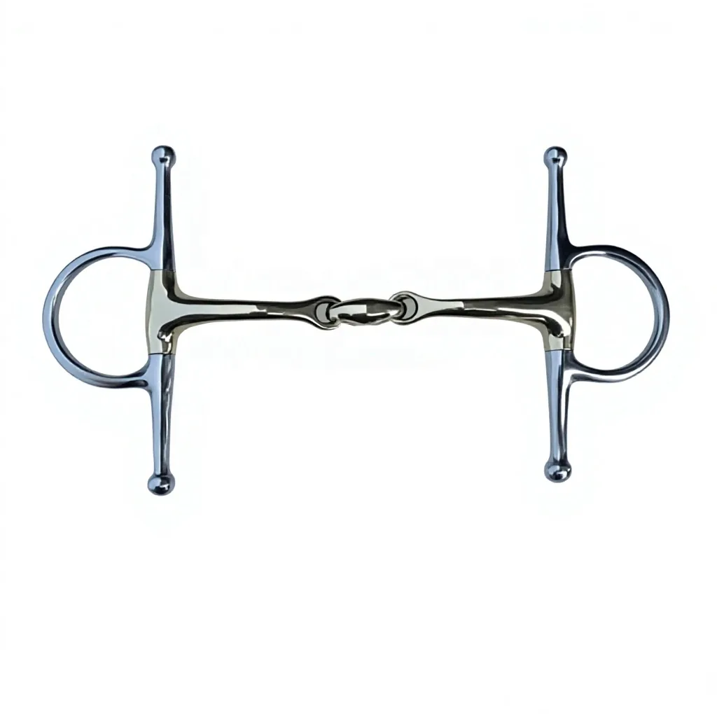 Custom Logo German Silver Full Cheek Horse Riding Bits Stainless Steel Racing