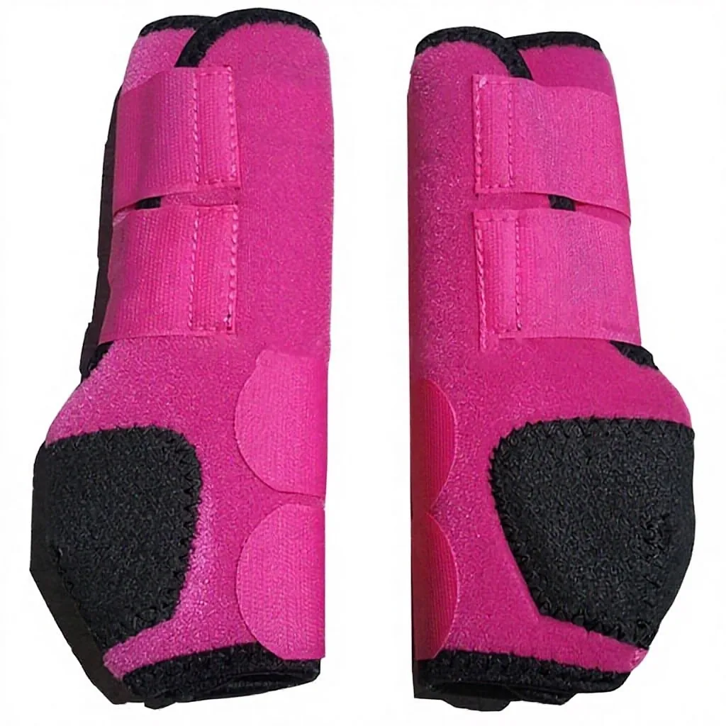 Padded Anti-Collision Horse Tendon Leg Guards with Anti-Skid Modal Material — RJ-HH002AEf, product image 4