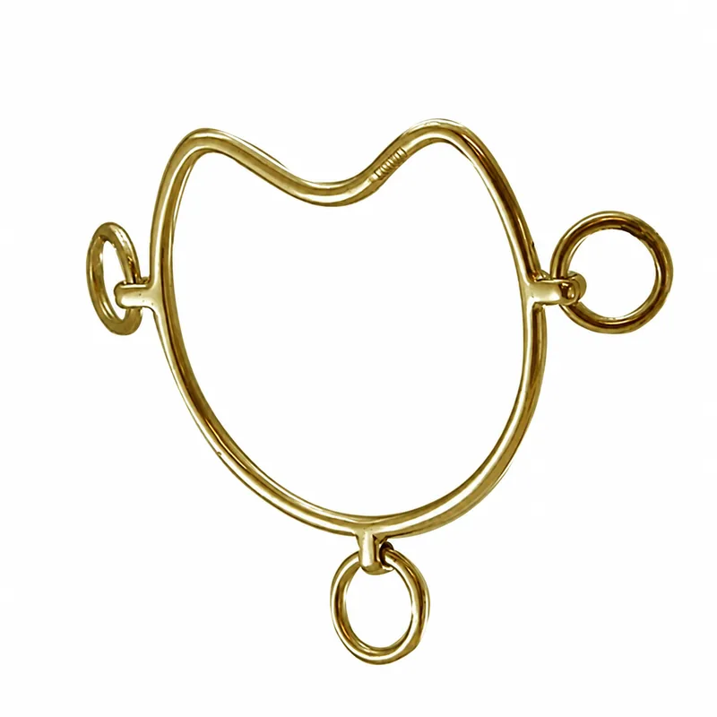 German Silver Chifney Horse Bit in Stainless Steel — RJI-GSB-2006, product image 6