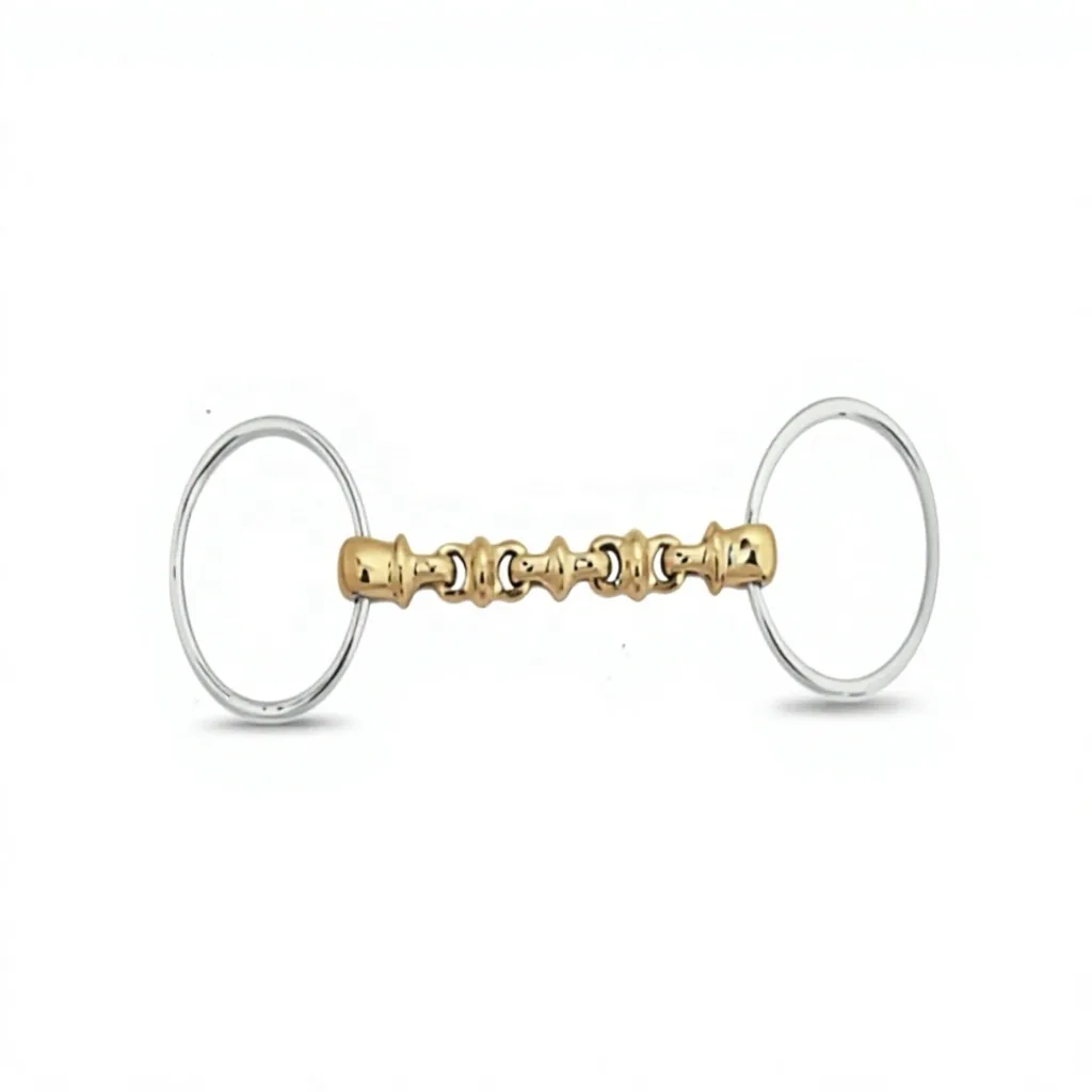 Stainless Steel Tom Thumb Waterford Western Horse Bit with Snaffle Mouth and Custom Logo — rj-0545, product image 5