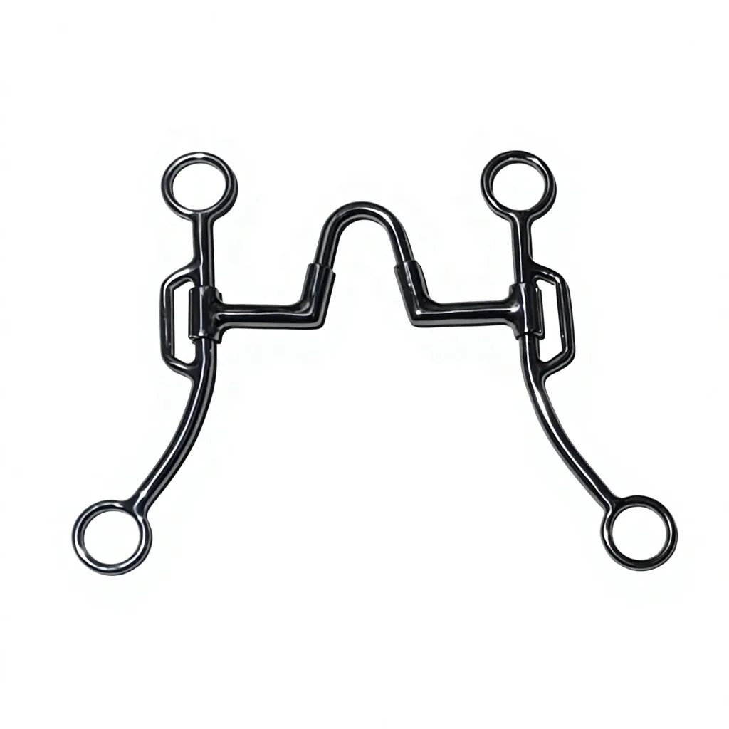Long or Short Shank Horse Correction Bit with Ported Mouth — RJ-05027, product image 3