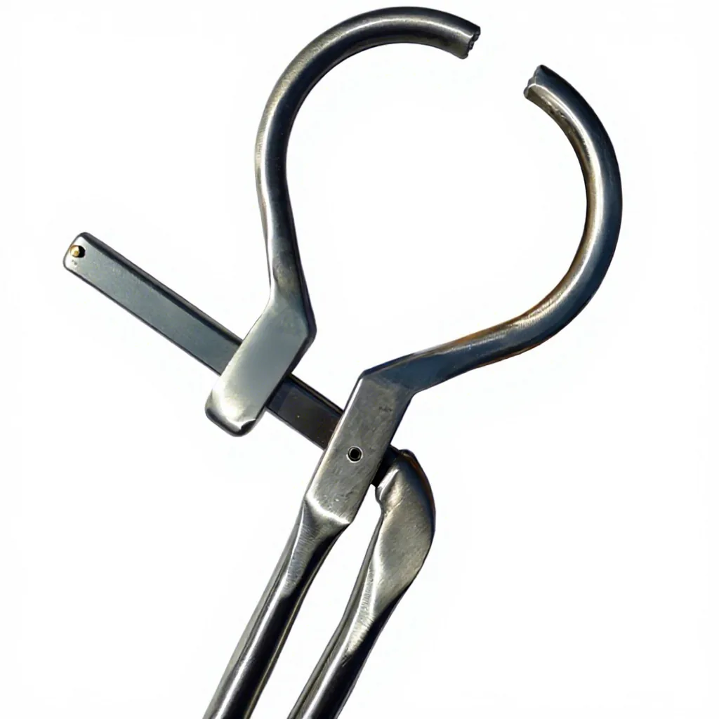 Stainless Steel Adjustable Lightweight Horse Hoof Pick for Farrier Measuring and Large Animal Care — rj-8632475h, product image 4