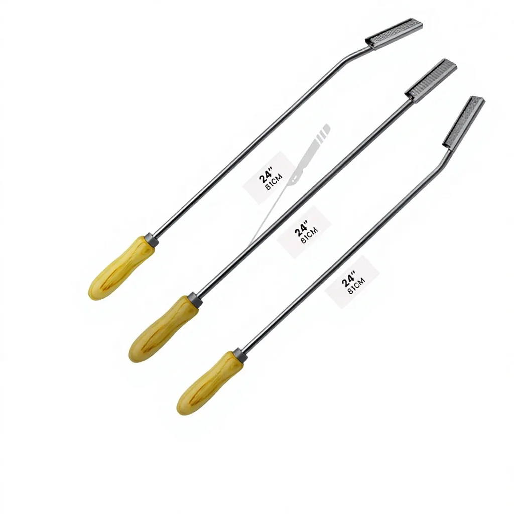 Stainless Steel Professional Mid Rise Equine Dental Float Set Horse Premolar Molar Rasps Veterinary Dentistry Tools — RJ-O2315, product image 4