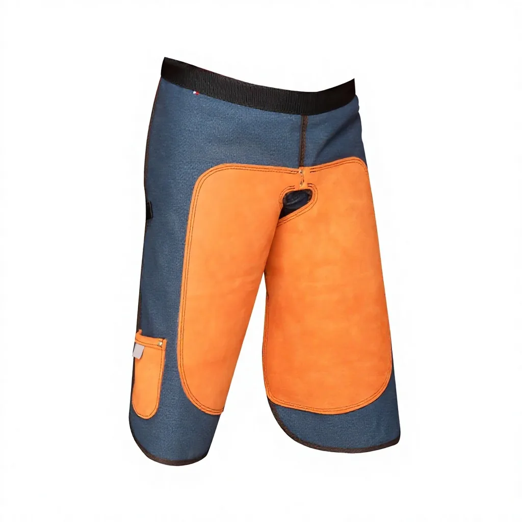 Customizable Leather Full Chaps Equestrian Pants Reinforced Protection Buckle Waist for English Riding Work