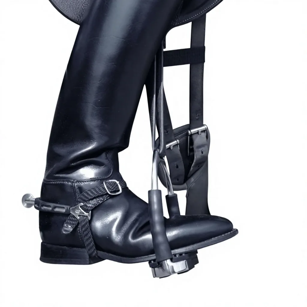 Stainless Steel 5 Inch Safety Horse Riding Training Stirrups Anti Slip Tread Ergonomic Tack — RJ-78236725, product image 4