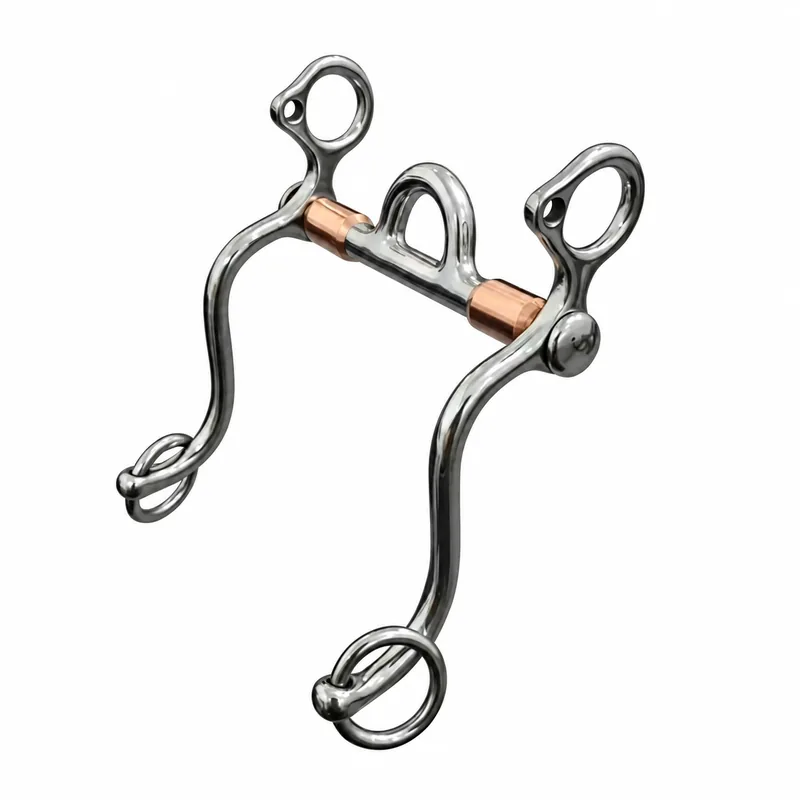 Stainless Steel Horse Bit Copper Roller Snaffle — rj-0563, product image 4