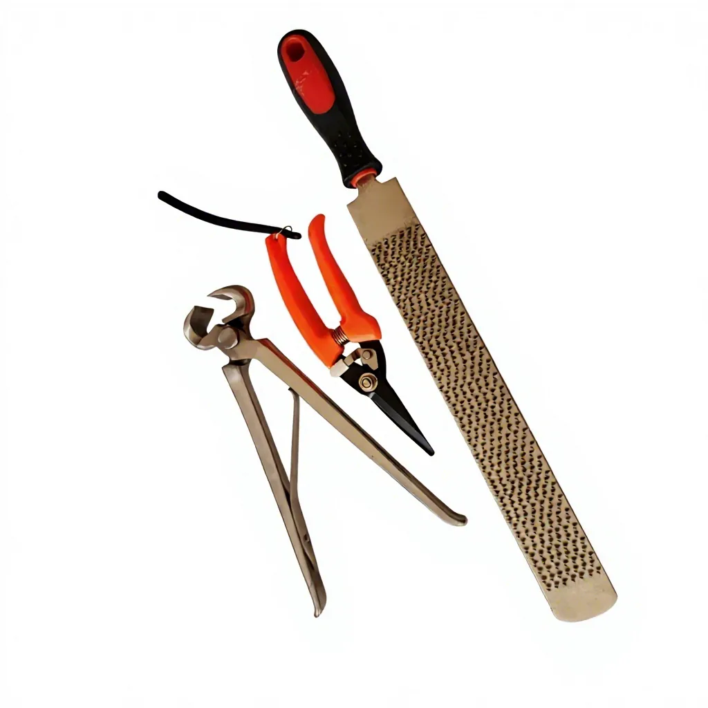 Lightweight Stainless Steel Horse Farrier Hoof Pick Double Sided Soft Grip Handle Professional Team Veterinary Care Tool — rj-8775764, product image 6