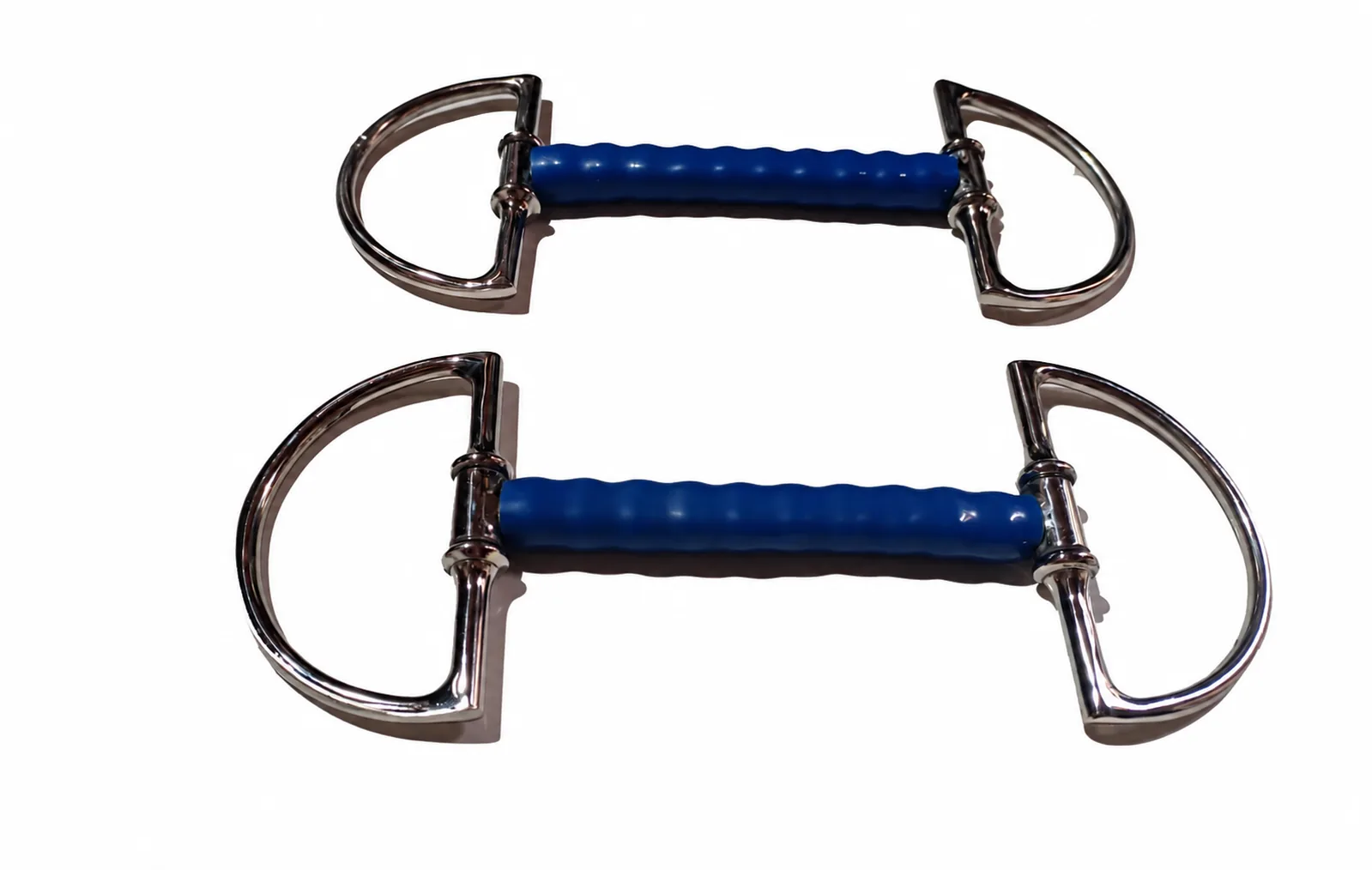 Custom Logo Stainless Steel Pelham Horse Bit with Soft Flexible Rubber Mouth — RJ-05028, product image 5