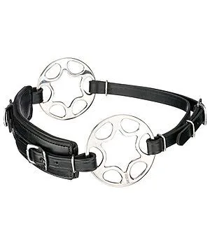Bitless Hackamore Horse Headpiece Adjustable Flower Padded Leather Bridle Equestrian English Western Riding Gear — RJ-08767, product image 3