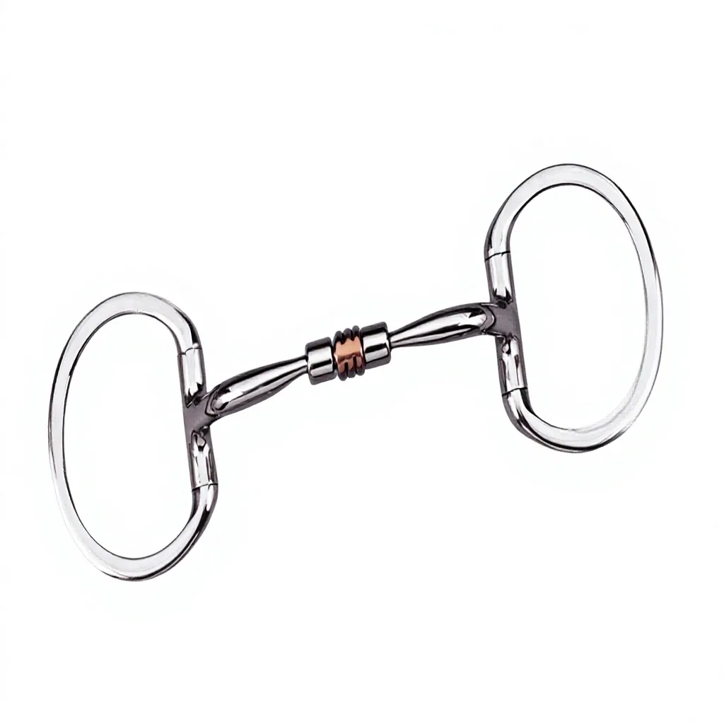 Stainless Steel Snaffle Horse Bit Polished Custom Logo Equestrian Riding — RJ-86443, product image 5