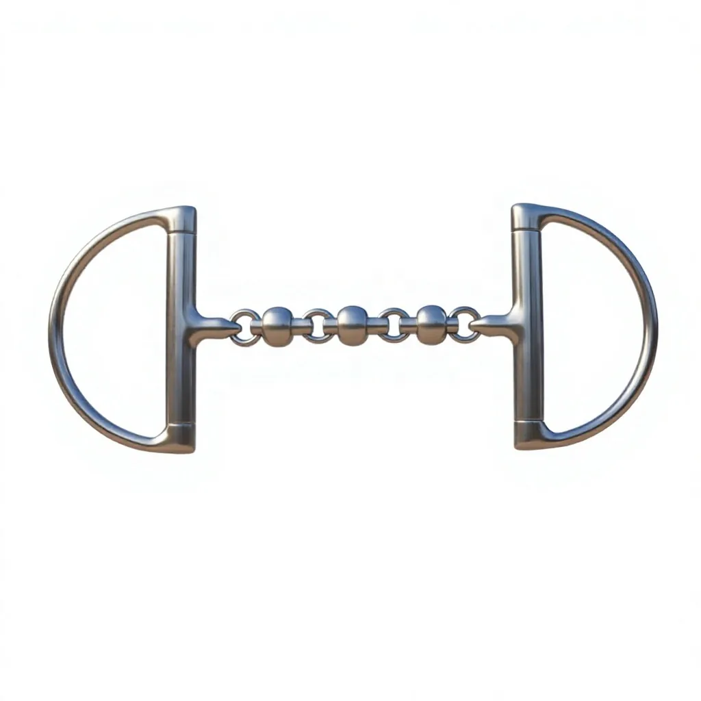 Copper Roller Waterford Full Cheek Bit Stainless Steel Horse Riding Equipment — RJ-0918, product image 6
