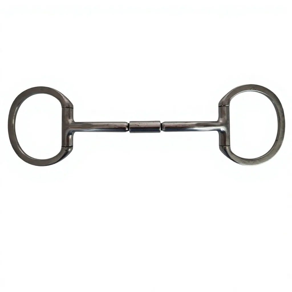 Stainless Steel Snaffle Horse Bit Polished Custom Logo Equestrian Riding — RJ-86443, product image 3
