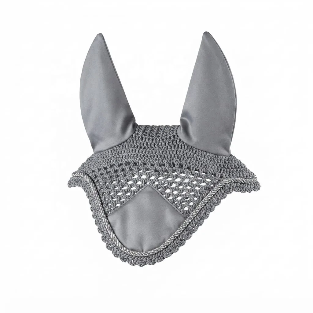 Quilted Cotton and Polyester Filled Horse Saddle Pad Set for Dressage Riding with Bib Girth Protectors — RJ-23479H, product image 6