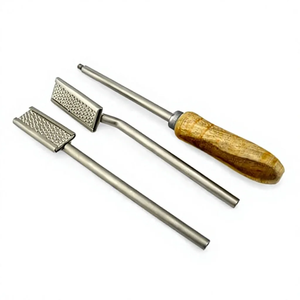 Stainless Steel Professional Mid Rise Equine Dental Float Set Horse Premolar Molar Rasps Veterinary Dentistry Tools — RJ-O2315, product image 5