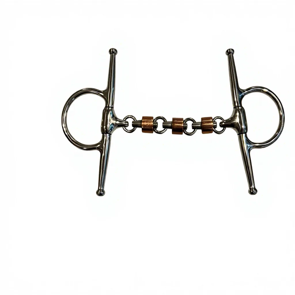 Stainless Steel Waterford Loose Ring Horse Snaffle Bit — RJ-0503, product image 5