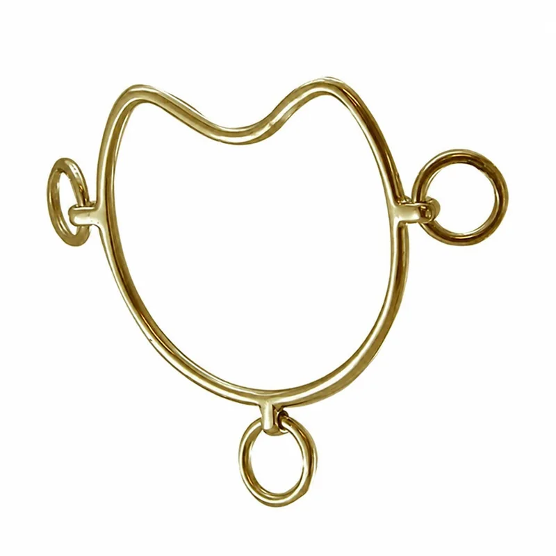 German Silver Chifney Horse Bit in Stainless Steel