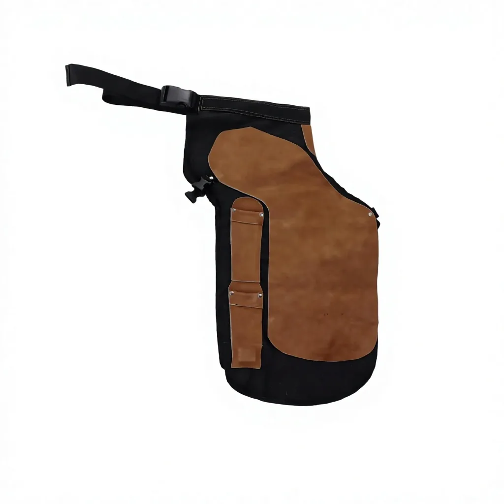 Leather Farrier Chaps Adjustable Horse Shoeing Apron Blacksmith Protection Gear — RJ-7577T54, product image 2