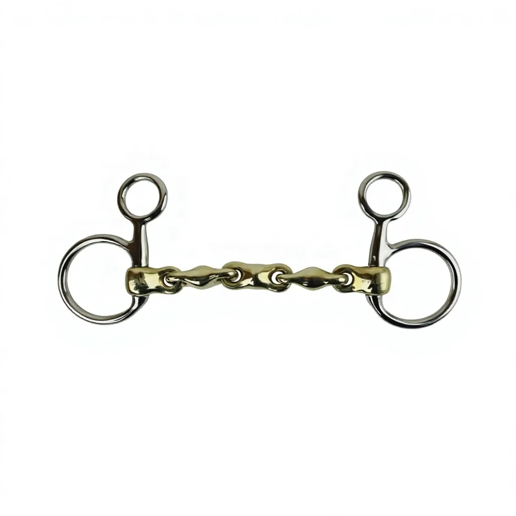 Stainless Steel Tom Thumb Waterford Western Horse Bit with Snaffle Mouth and Custom Logo — rj-0545, product image 3