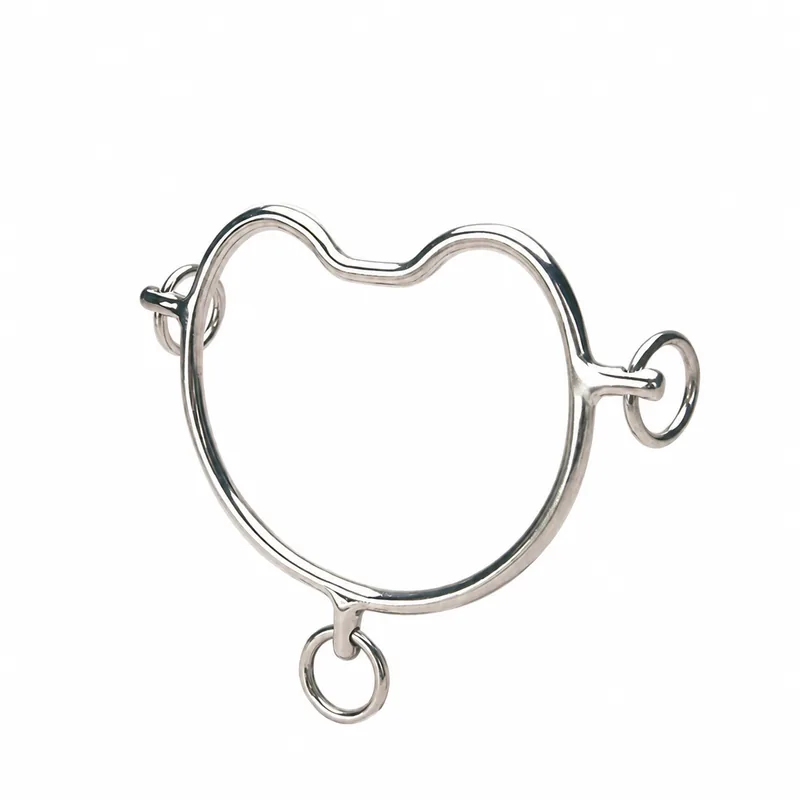 German Silver Chifney Horse Bit in Stainless Steel — RJI-GSB-2006, product image 4