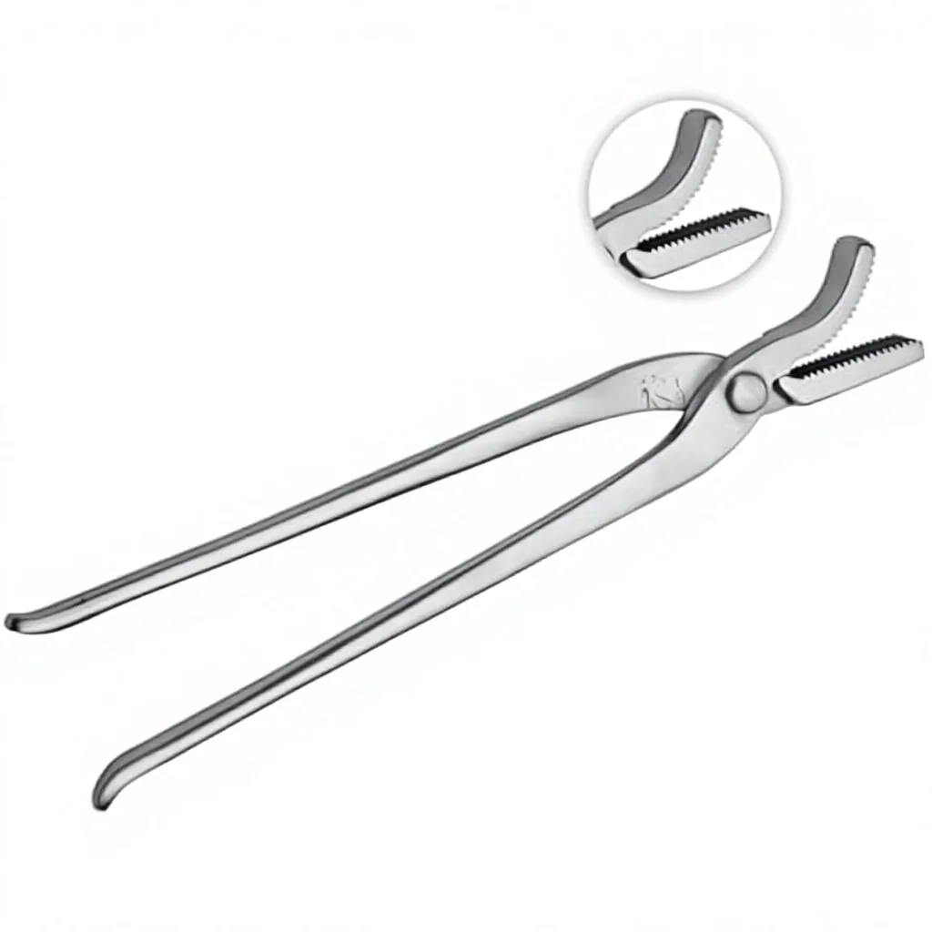 Stainless Steel Lightweight Waterproof Outdoor Luxury Horse Hoof Pick Farrier Care Pliers Grooming Tool — RJ-862E5, product image 3
