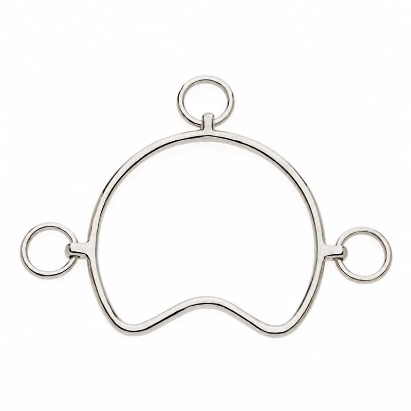 German Silver Chifney Horse Bit in Stainless Steel — RJI-GSB-2006, product image 3
