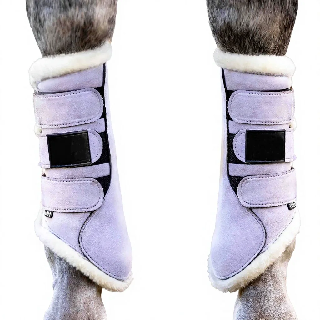 Custom Light Color Horse Saddle Pad Set Quilted Dressage Jumping Riding with Bowknot Cover — RJ-O021312, product image 2