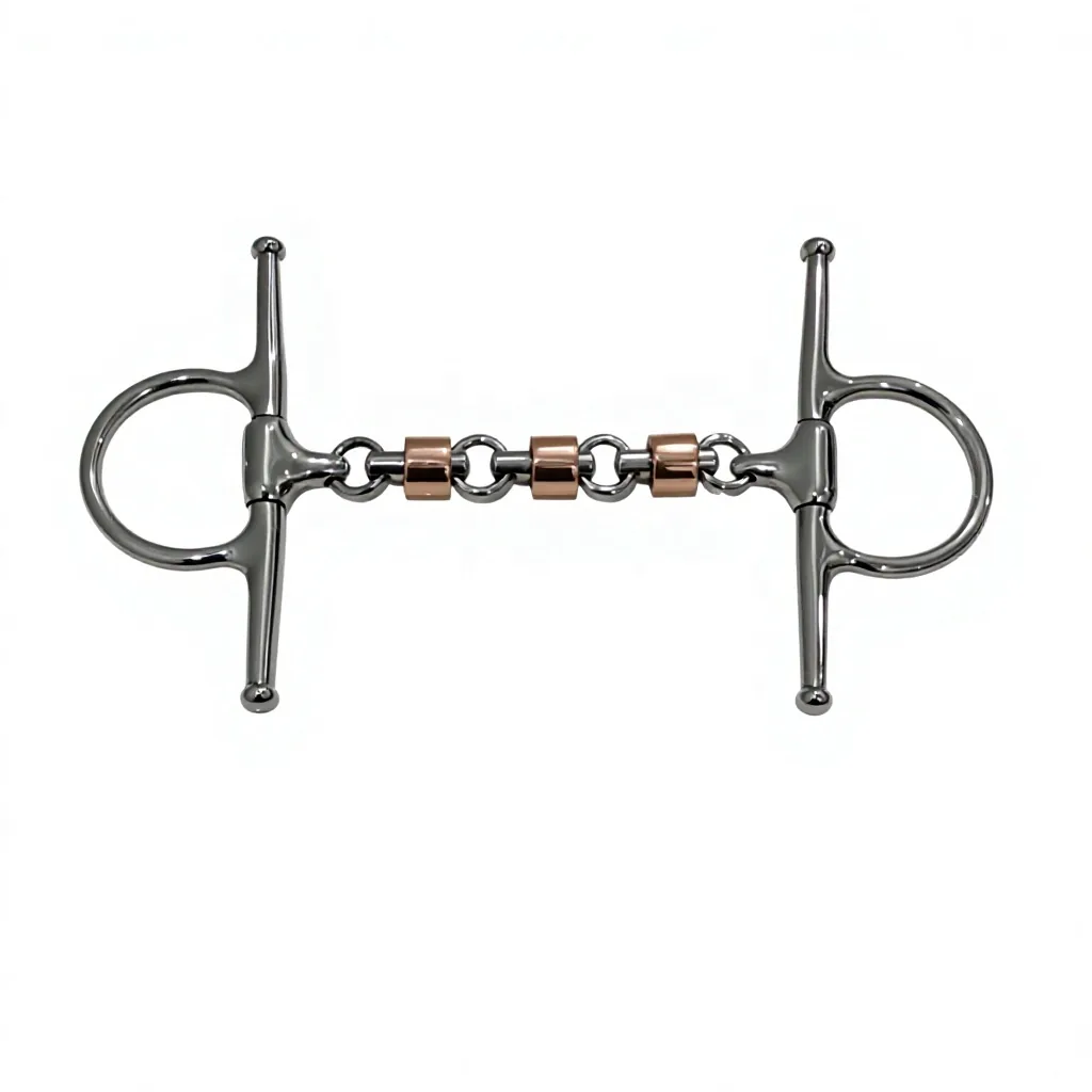 Stainless Steel Tom Thumb Waterford Western Horse Bit with Snaffle Mouth and Custom Logo — rj-0545, product image 6