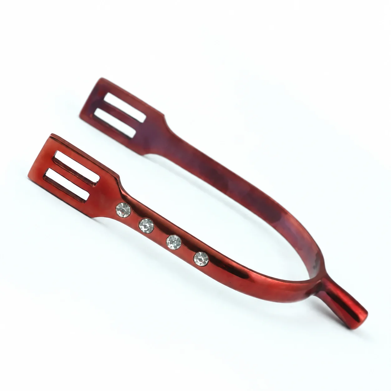 Rose Gold Customized Logo Design Horse Spurs Waterproof Stainless Steel — RJ-2912, product image 4
