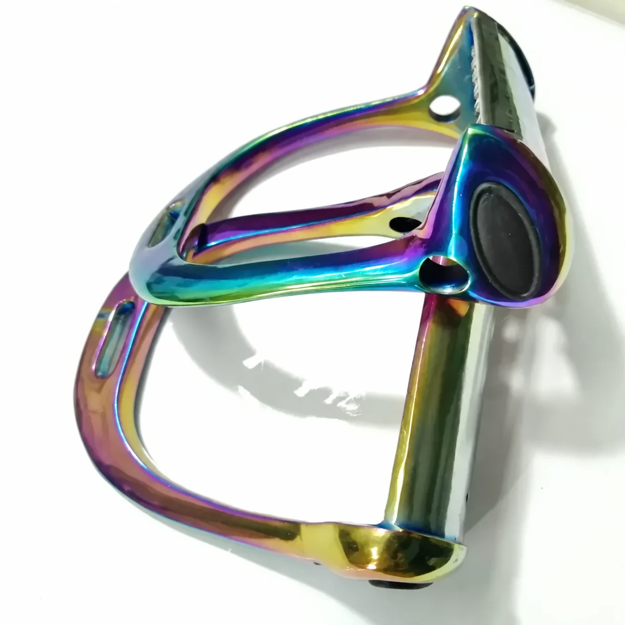 Custom Logo Stainless Steel and Aluminum Western Jock Horse Riding Stirrups — RJI-HFS-1207, product image 6