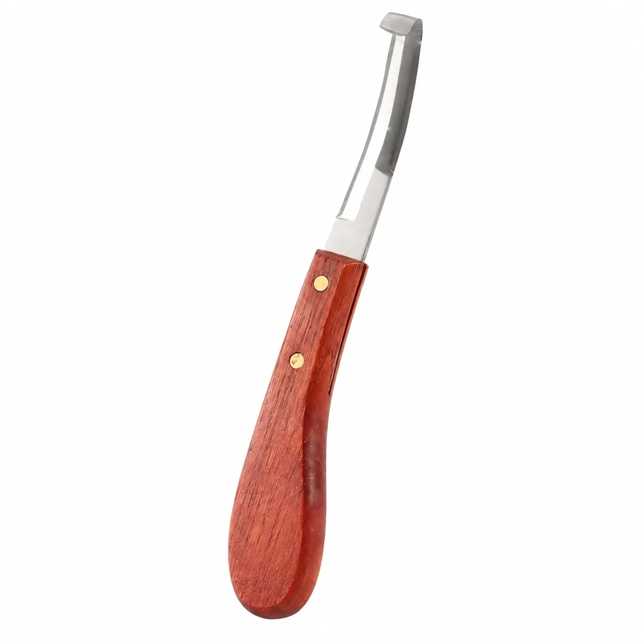 Customized Double Sided Horse Hoof Pick Stainless Steel Lightweight Professional Team Cutter Wooden Handle Farrier Tool — RJ-87634567, product image 5