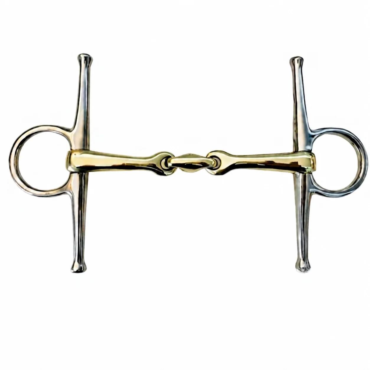 German Silver Stainless Steel Horse Bit Full Cheek Western Riding Turtle Mouth Lozenge Model — rj-092, product image 4