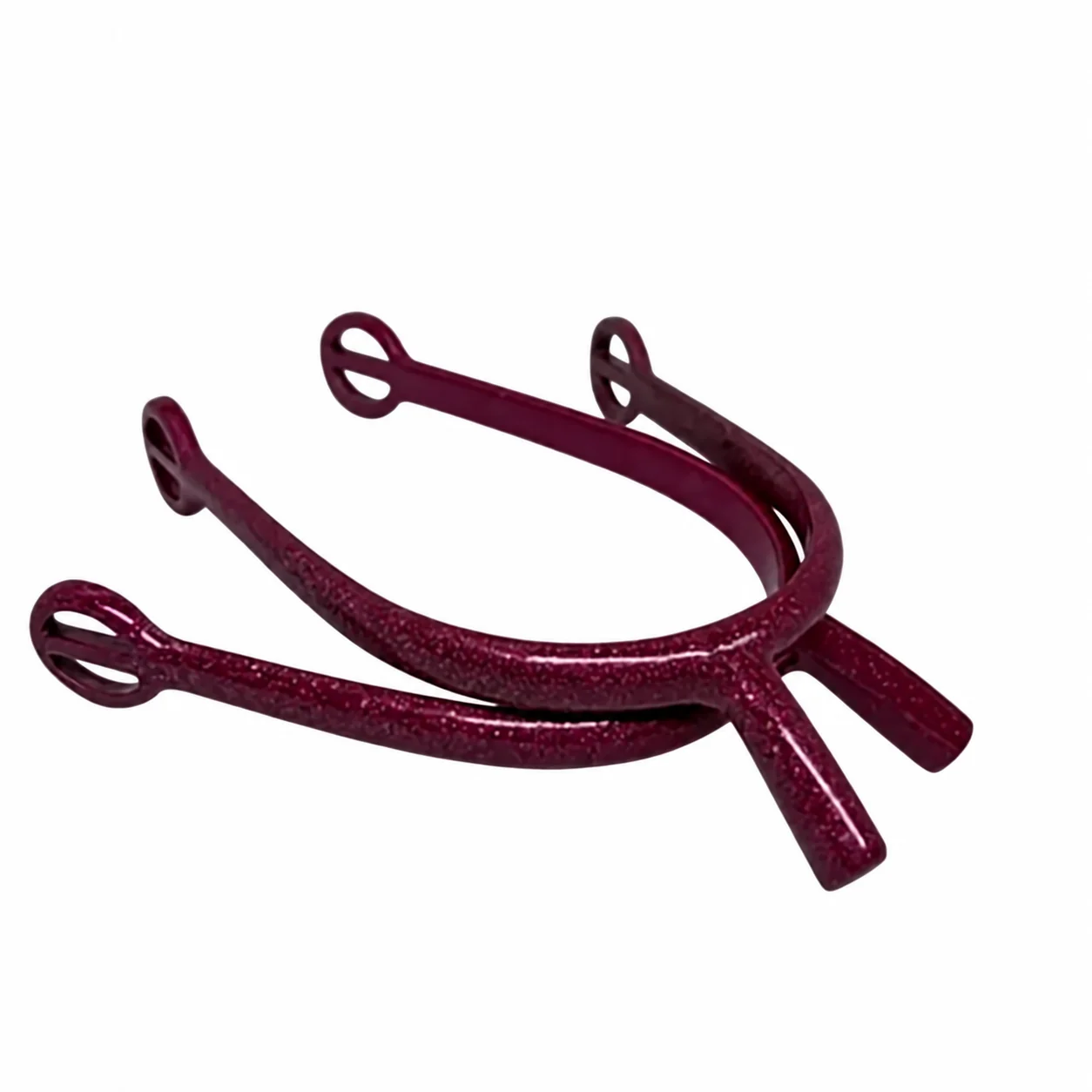 Lightweight Steel and Aluminum English Horse Riding Spurs in Multiple Colors — RJ-2339, product image 6